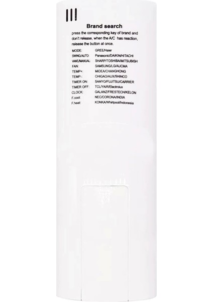 Unıversal Akıllı Klima Kumandası K-6100 (5047) fiyatları