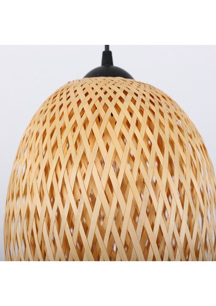 Bej Bambu Avize 23X37 Cm, Şık ve Doğal Aydınlatma Için Ideal. modelleri