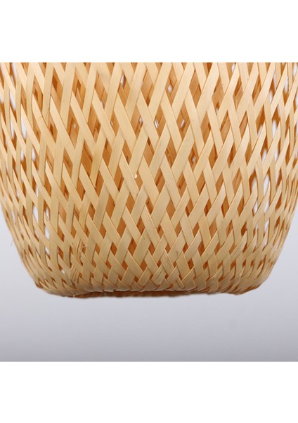 Bej Bambu Avize 23X37 Cm, Şık ve Doğal Aydınlatma Için Ideal. fırsatları