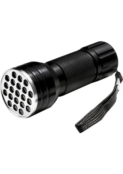 Uv Işınlı 21 Ledli 10 cm Metal Kasa Pilli El Feneri (5047) fiyatları