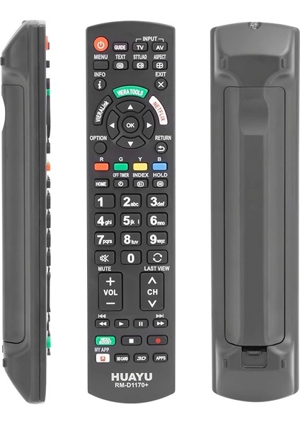 RM-D1170+ Netflıx Tuşlu 3dli Lcd-Led Tv Kumanda (5047)