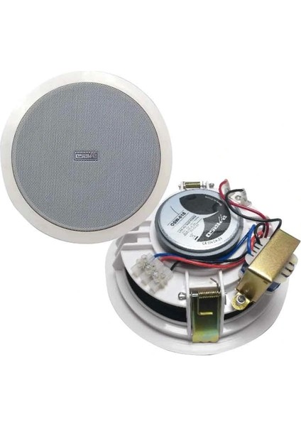 Osawa OSW-618 16 cm 15W Alçıpan Hoparlör Beyaz Trafolu (5047)