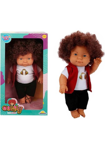 Curly Bebek Tulumlu Elbiseli Et Bebek 35 cm fiyatları