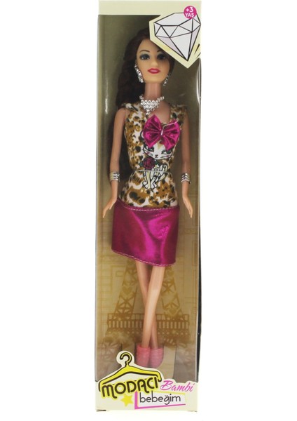 Kedi Desenli Moda Bebek