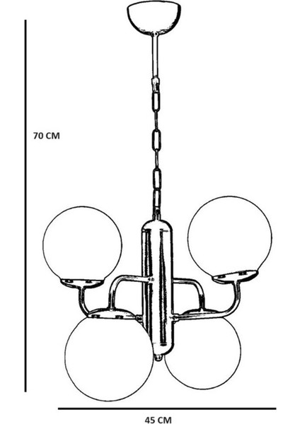Dörtli Siyah Beyaz Camlı Modern Avize Seti, Şık ve Işık Dolu Dekorasyon Parçası modelleri