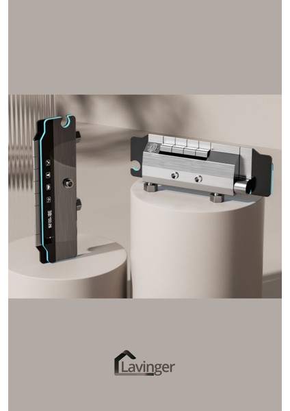 Akıllı LED Ekranlı Termostatik Duş Sistemi – 5 Fonksiyonlu Premium Tasarım - Robot Işıklı Gri