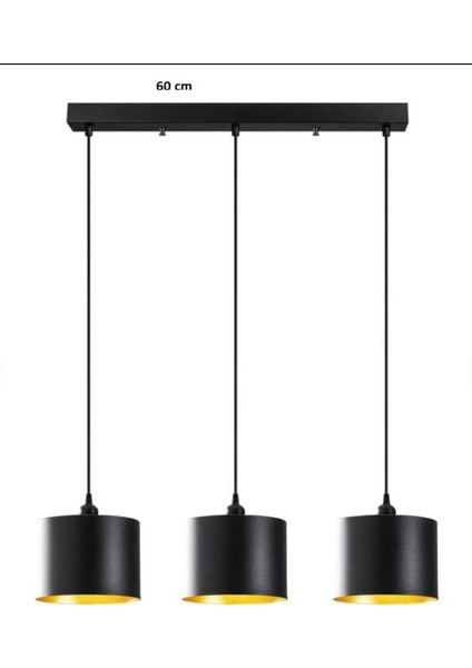 Vintage Rustik Masa Üstü Sıralı Avize, Şık ve Şık Tasarım, Modern Dekorasyon Için Ideal