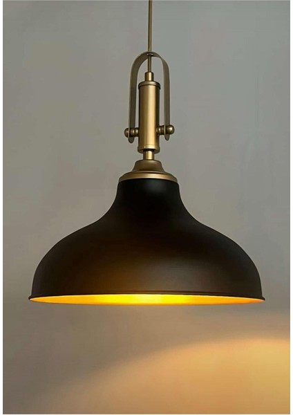 Şık Siyah Tekli Tavan Spot Avize, Modern ve Hafif Tasarım