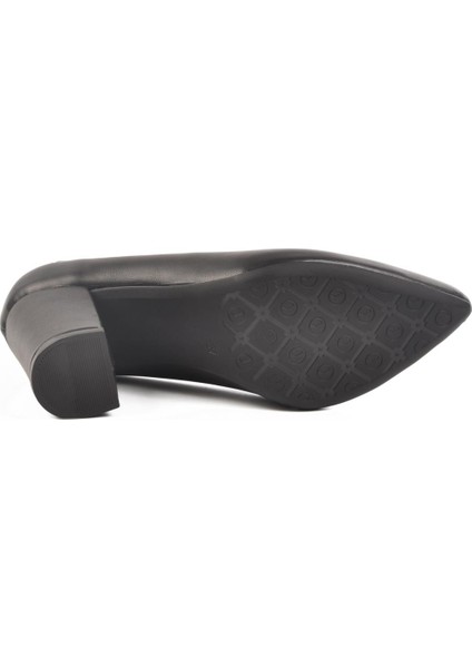 PC-54733 Z Siyah Kadın Abiye Ayakkabı indirimleri