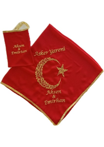Isimli Asker Şalı Kına Şalı Asker Yareni O Şimdi Asker Nakış Işlemeli Şifon Kumaş Omuz Örtüsü Isimli Eldiven indirimleri