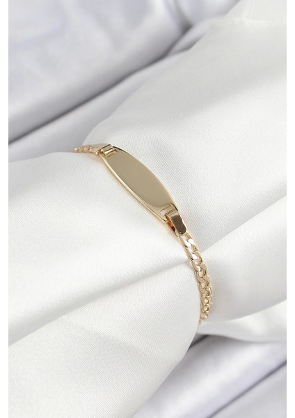 Pirinç Oval Model Gold Renk Xuping Bebek Künyesi