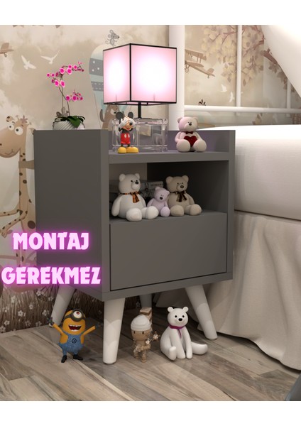 Moltollo Komodin,mdf,montaj Gerekmez,kurulum Gerekmez