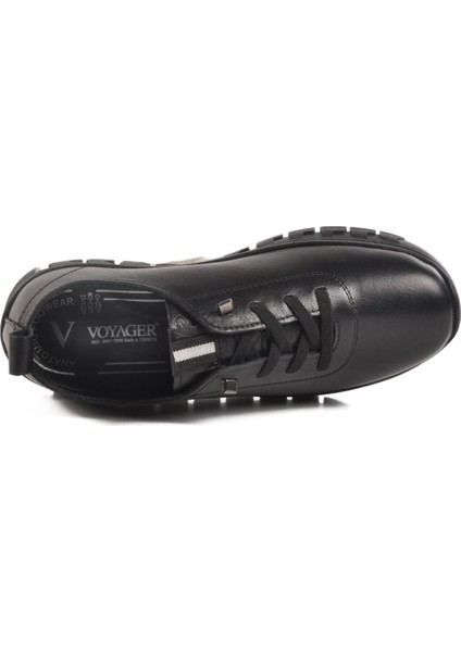 9050-26K Z Siyah Hakiki Deri Kadın Anatomik Günlük Ayakkabı fırsatları