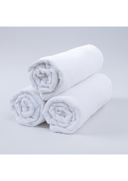 3 Adet 50 x 90 cm Mikrofiber El Yüz Kuaför Berber Spor Havlusu Leke ve Saç Boyası Tutmayan