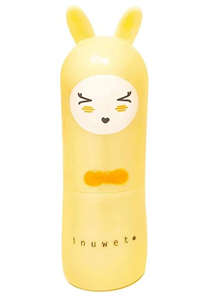 İnuwet Bunny Lip Balm Glitter Gold Pineapple Sarı