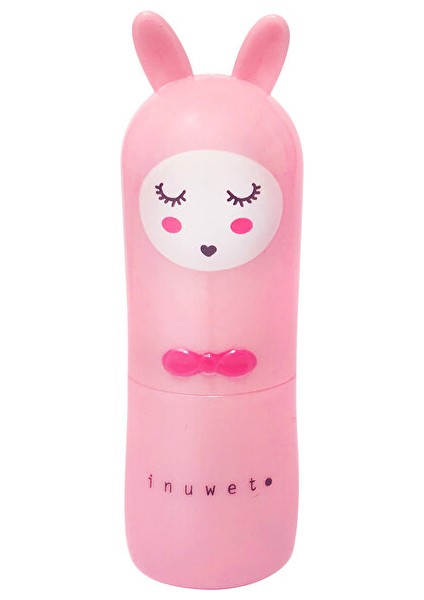 Bunny Çilek Aromalı Dudak Balmı Pembe Renkli Nemlendirici 3+ Yaş İçin