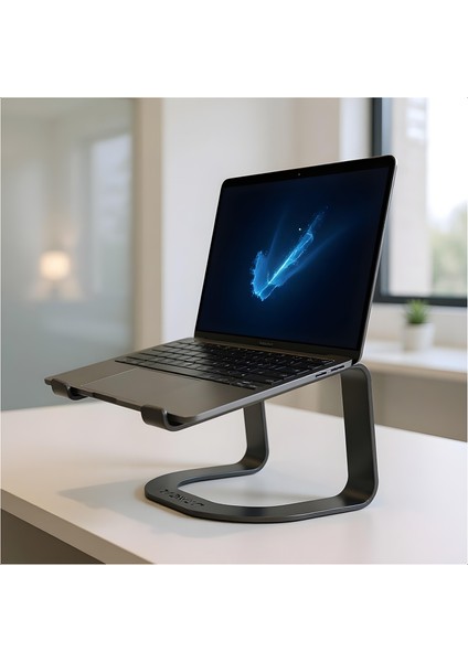 Lifter Ergonomik Metal Notebook & Laptop Standı - Siyah modelleri