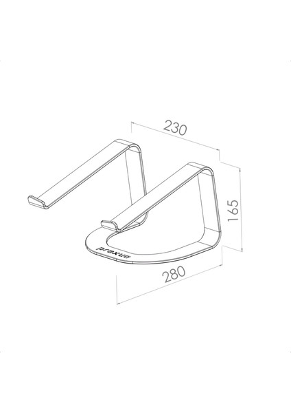 Lifter Ergonomik Metal Notebook & Laptop Standı - Siyah indirimleri