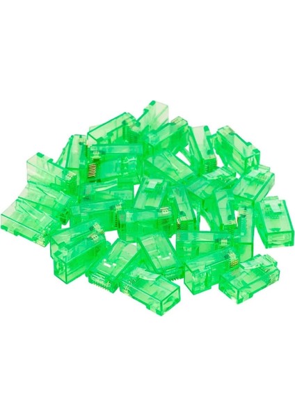 RJ45 Cat6 8p/8c Yeşil Soket (100LÜ Paket) (5047) fiyatları