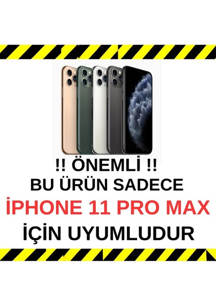 Iphone 11 Pro Max Uyumlu Desenli Lüx Şeffaf Silikon Kılıf MNL30 fiyatları