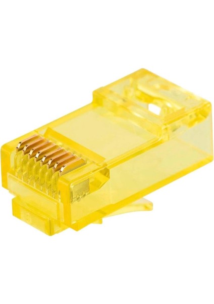 RJ45 RJ45 Cat6 8p/8c Sarı Soket (100LÜ Paket) (5047)