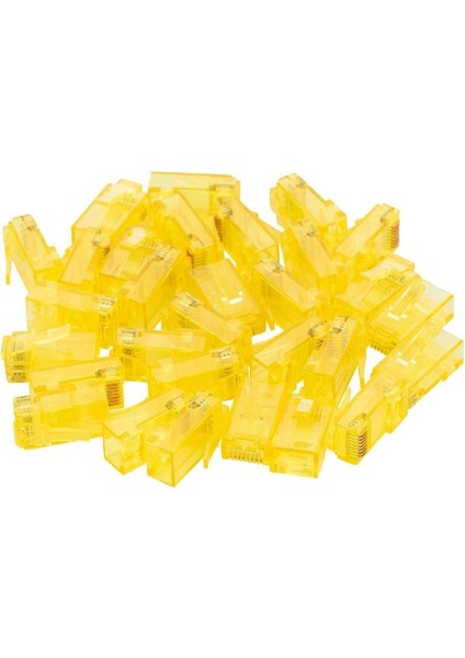RJ45 RJ45 Cat6 8p/8c Sarı Soket (100LÜ Paket) (5047) fiyatları