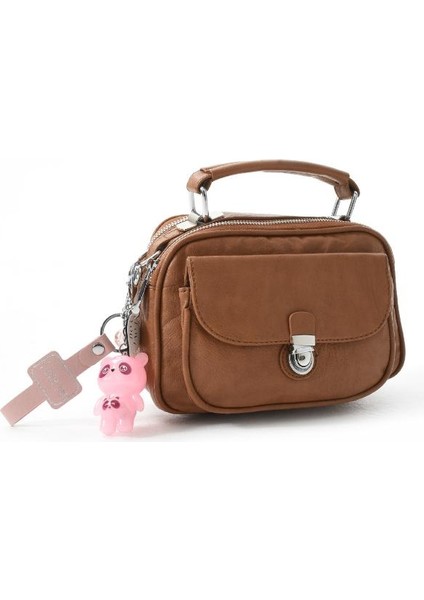 Vegan Deri Kadın Postacı Çanta 21*15 cm Yıkama Suni Deri Omuz Çantası Çapraz Askılı Çanta fırsatları