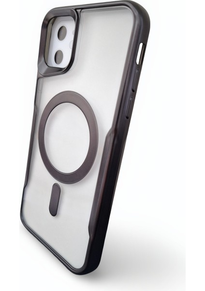 iPhone 11 Magsafe Kablosuz Şarj Özellikli Kamera Koruma Çıkıntılı Arkası Şeffaf Esnek Kaliteli Kılıf modelleri