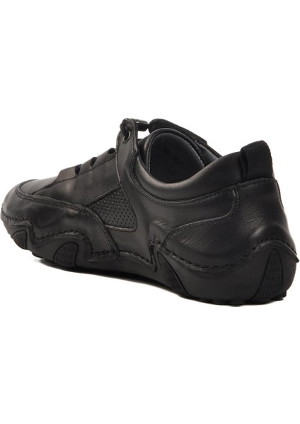 128 Z Siyah Hakiki Deri Kadın Günlük Ayakkabı fırsatları