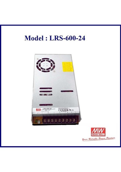 LRS-600-24 25A 24V 600W Iç Mekan Güç Kaynağı fiyatları
