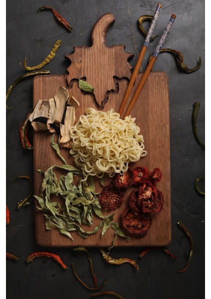 Büyük Boy Akçaağaç Yaprağı Kesme ve Sunum Tabağı 37X22