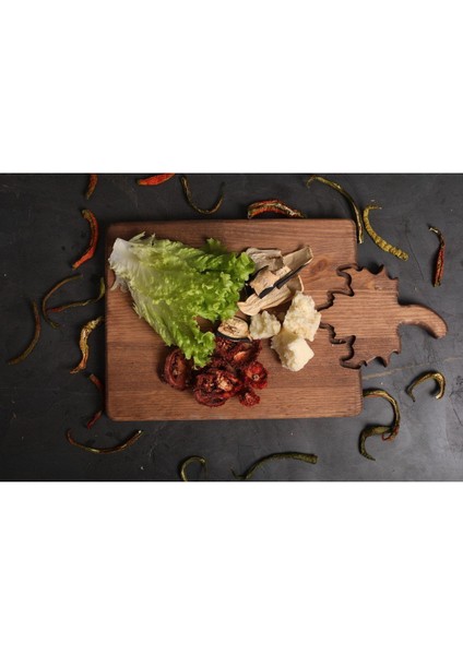 Büyük Boy Akçaağaç Yaprağı Kesme ve Sunum Tabağı 37X22 modelleri