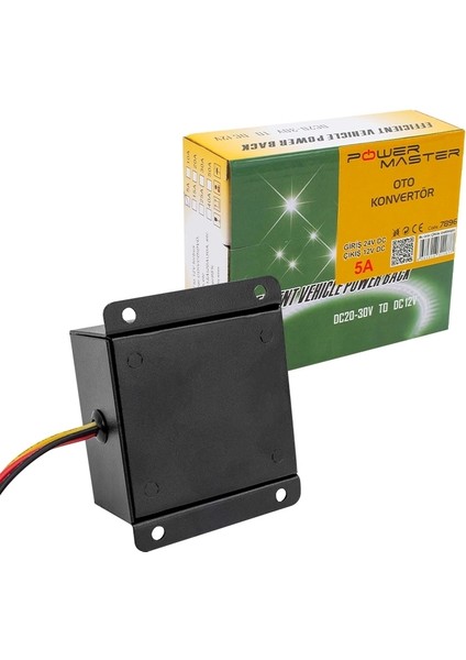 24V Dc / 12V Dc 5 Amper Oto Konvertör (5047) modelleri