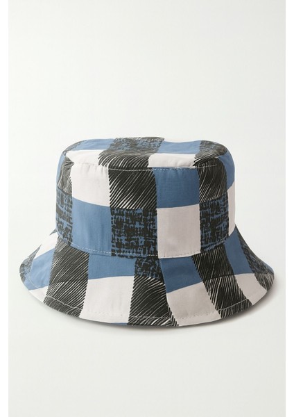 Bebek Kareli Yazlık Bucket Şapka