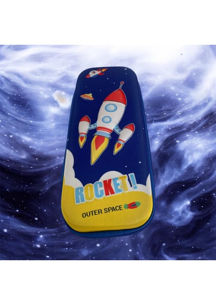 Roket Temalı Kalemlik