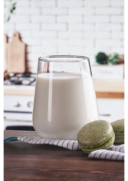 Beyaz 6'lı Su Bardağı Seti, Şık ve Kullanışlı Ev Gereçleri.