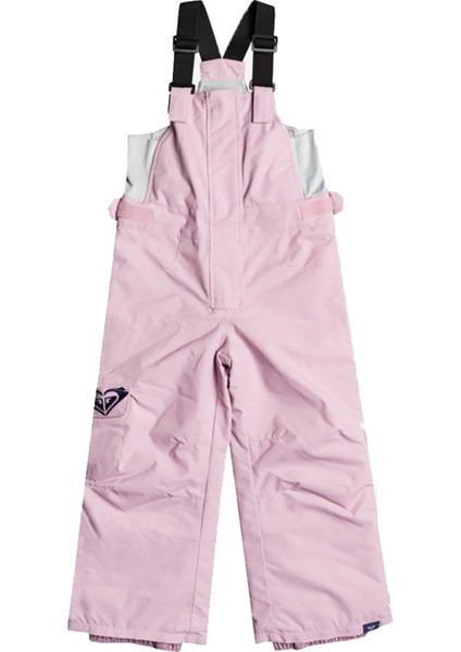 Kız Çocuk Snowboard Pantolonu Lola Bib Pembe