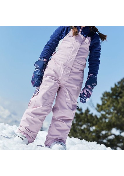 Kız Çocuk Snowboard Pantolonu Lola Bib Pembe modelleri