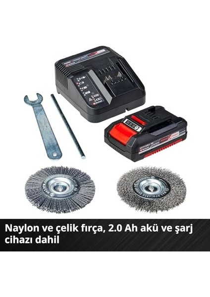 Akülü Derz Temizleme Makinesi Gc-Cc 18 Li Kit Power X-Change (18 V, Ayarlanabilir Teleskopik Tutamak, Fırçalar, 2,0 Ah Akü ve Şarj Cihazı) fiyatları