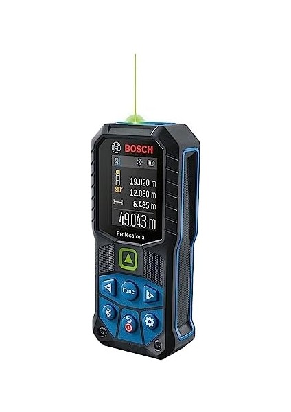 Professional Measurement Measurement Glm 50-27 Cg Yeşil Lazerli Uzaklık Ölçer, 50 Metre, Koruma Çantası, El Kayışı, 2 Pil fiyatları