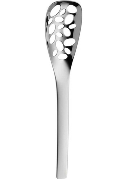 Beyaz Perfore Servis Kaşığı, Şık ve Dayanıklı Mutfak Gereci