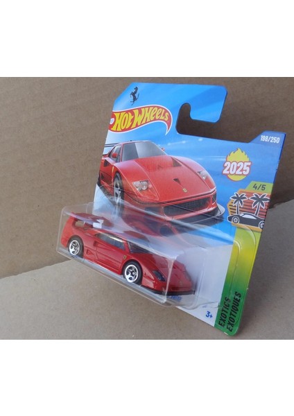 Ferrari F40 Competizione 1:64 Diecast Model Araba modelleri