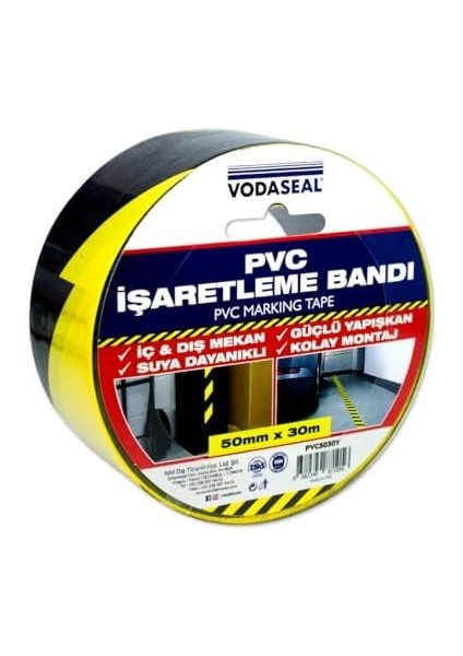 Pvc Işaretleme Bandı 50MM x 30M fiyatları