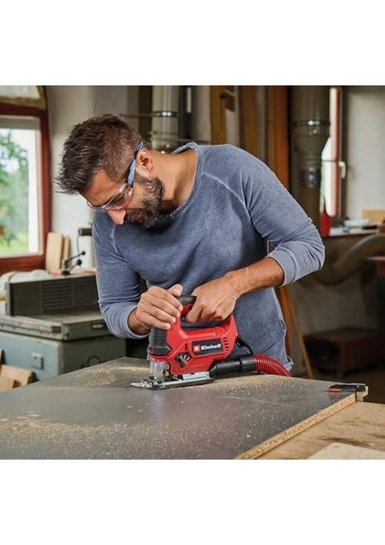 Dekupaj Testere Tc-Js 90 (650 W, 22 mm Strok, Sarkaç Strok Fonksiyonu, Ahşapta 90 mm Kesme Derinliği, Çelikte 10 Mm, 45°'ye Kadar Eğimli Kesimler, 1x Testere Bıçağı Dahil) modelleri