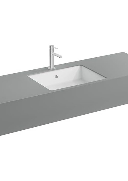 Nuo 7436B003-1082 Dikdörtgen Tezgah Altı Lavabo 50 cm Beyaz fiyatları