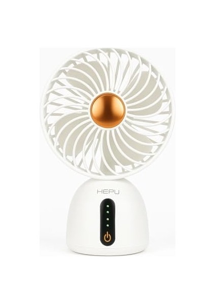 HP-F07 USB Şarjlı Sessiz Masaüstü Mini Fan 360 Derece Ayarlanabilir Gövde Vantilatör fiyatları