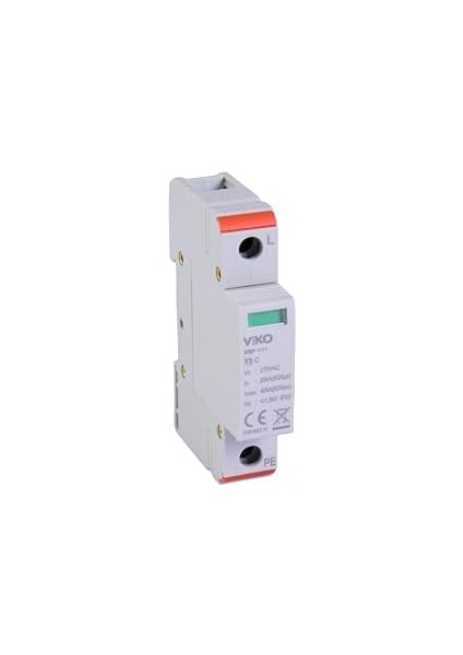 Vsp-1/40/c Modüler Parafadur 40KA 1kutup C Tip fiyatları