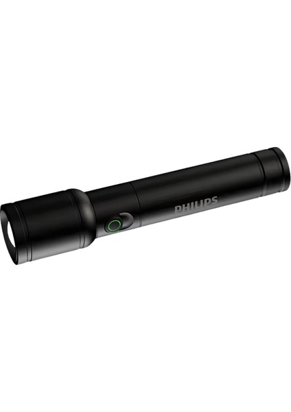 SFL2124 250 Lümen 5W LED El Feneri Teleskopik Zoom Sos Modlu Metal Gövdeli Şarj Edilebilir Uzun Menzilli Flashlight