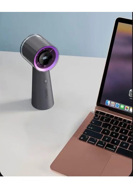 El Tipi USB Şarjlı Püskürtmeli Mini Fan Turbo Yüksek Hızlı Fan fiyatları