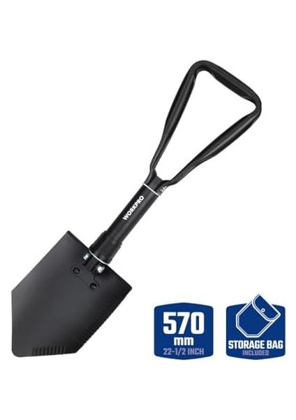 WP335006 570MM Katlanabilir Çok Amaçlı Profesyonel Kamp Küreği fiyatları